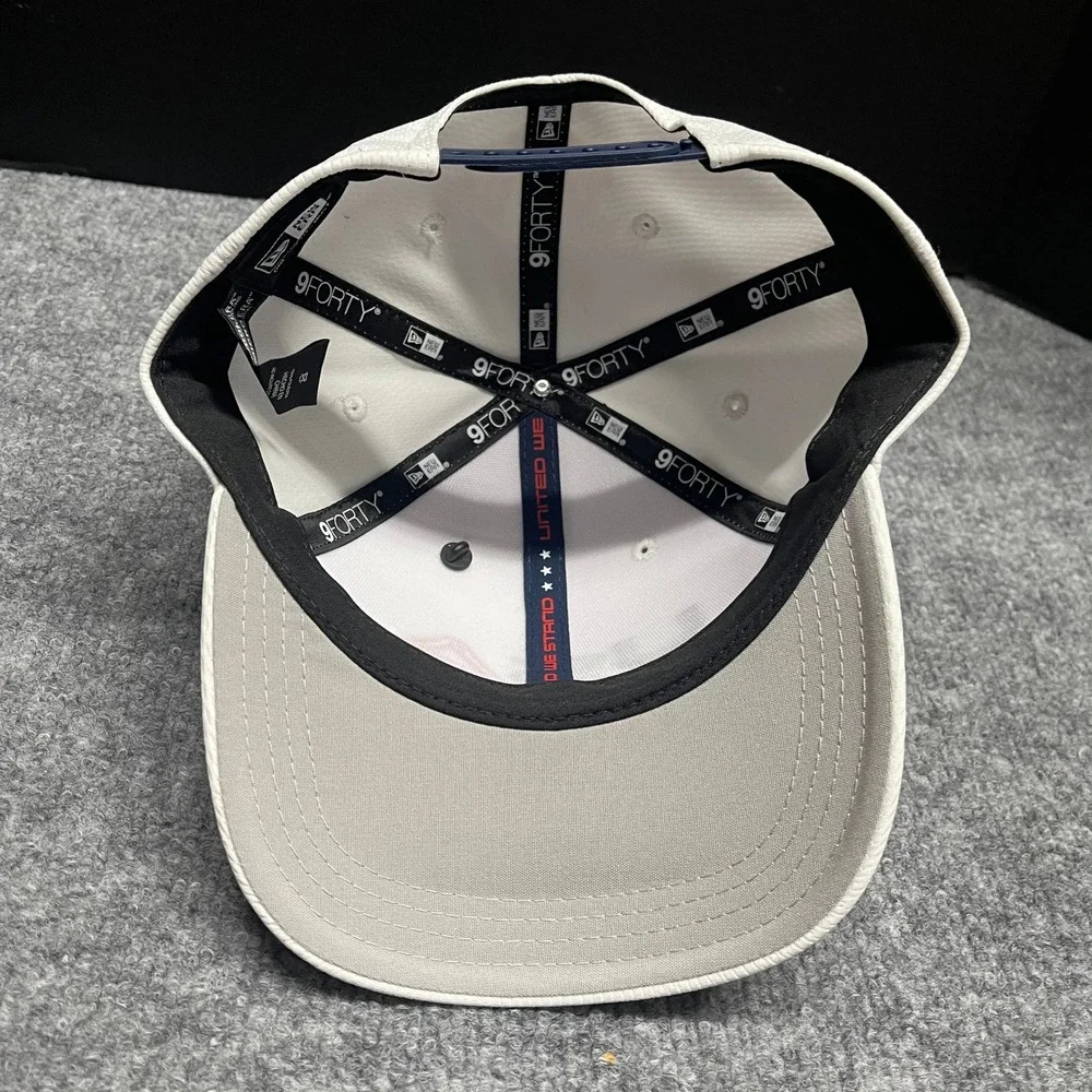 2025 Ryder Cup Hat Cap White Snapback A-Frame 9FORTY‎ New Era Bethpage Black Pin